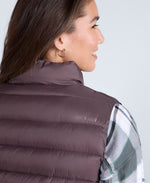 Light Cosi Womens Gilet - Dark Purple