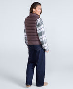 Light Cosi Womens Gilet - Dark Purple