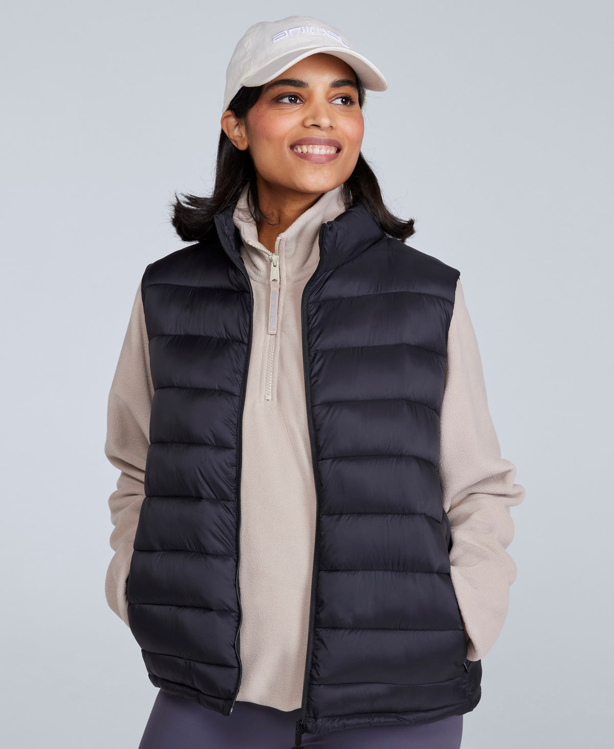Light Cosi Womens Gilet - Jet Black
