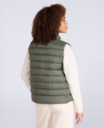 Light Cosi Womens Gilet - Khaki