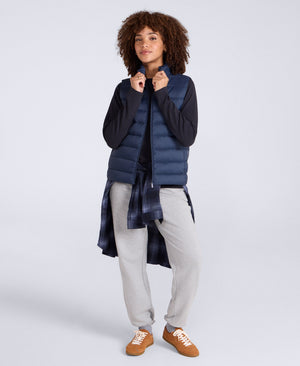 Light Cosi Womens Gilet - Navy