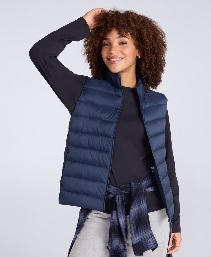 Light Cosi Womens Gilet - Navy
