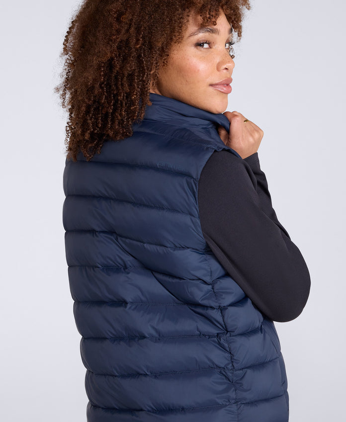 Light Cosi Womens Gilet - Navy