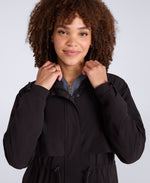Eden Womens Mac - Black
