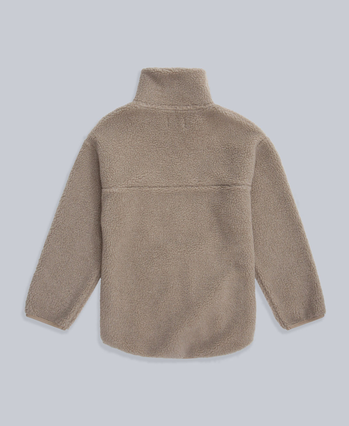 Anna Womens Borg Full Zip Fleece - Beige