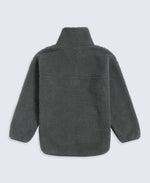 Anna Womens Borg Full Zip Fleece - Dark Green