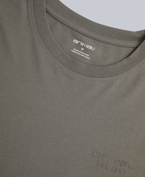 Icon Mens Slim Fit Tee - Khaki