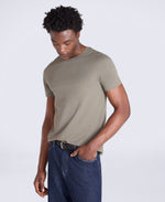 Icon Mens Slim Fit Tee - Khaki