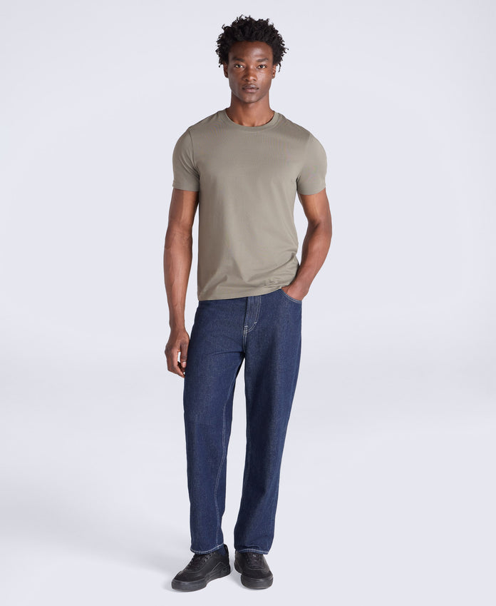 Icon Mens Slim Fit Tee - Khaki