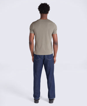 Icon Mens Slim Fit Tee - Khaki