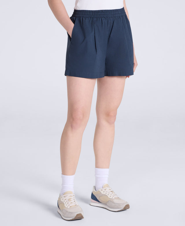 Cotton Comfort Womens Shorts - Navy