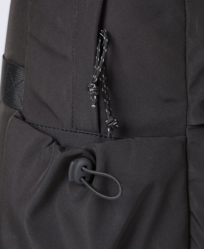 Front Zip Backpack 17L - Black