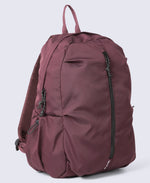 Front Zip Backpack 17L - Dark Burgundy