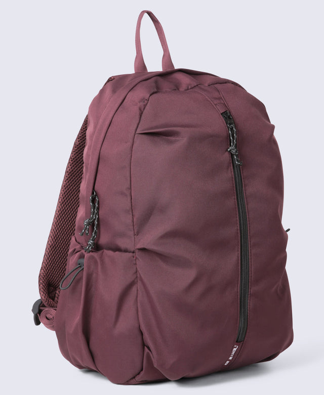 Front Zip Backpack 17L - Dark Burgundy