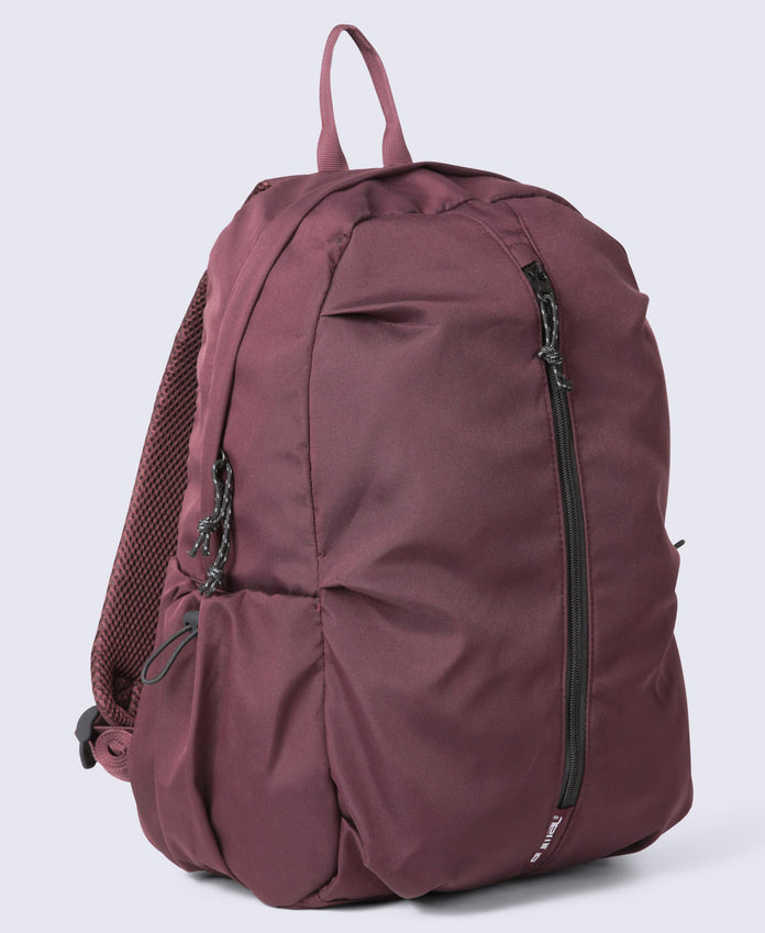 Front Zip Backpack 17L - Dark Burgundy