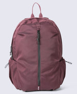 Front Zip Backpack 17L - Dark Burgundy