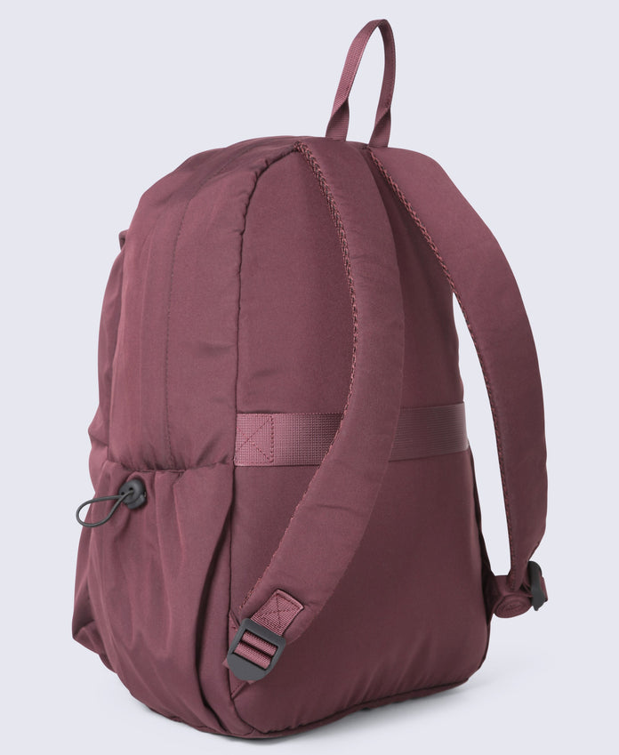 Front Zip Backpack 17L - Dark Burgundy