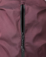 Front Zip Backpack 17L - Dark Burgundy