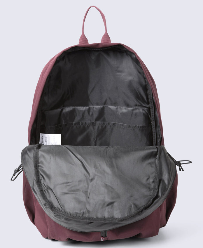 Front Zip Backpack 17L - Dark Burgundy