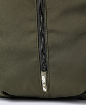 Front Zip Backpack 17L - Khaki
