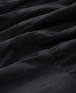 Jersey Womens Maxi Tiered Dress - Black