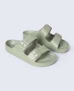 Shore Women's Sliders - Light Khaki