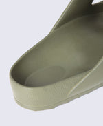 Shore Mens Sliders - Khaki