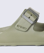 Shore Mens Sliders - Khaki
