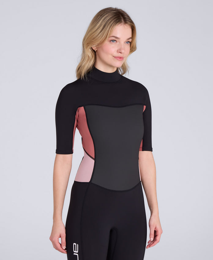 Nixie Womens 2mm Shorty Wetsuit - Mixed