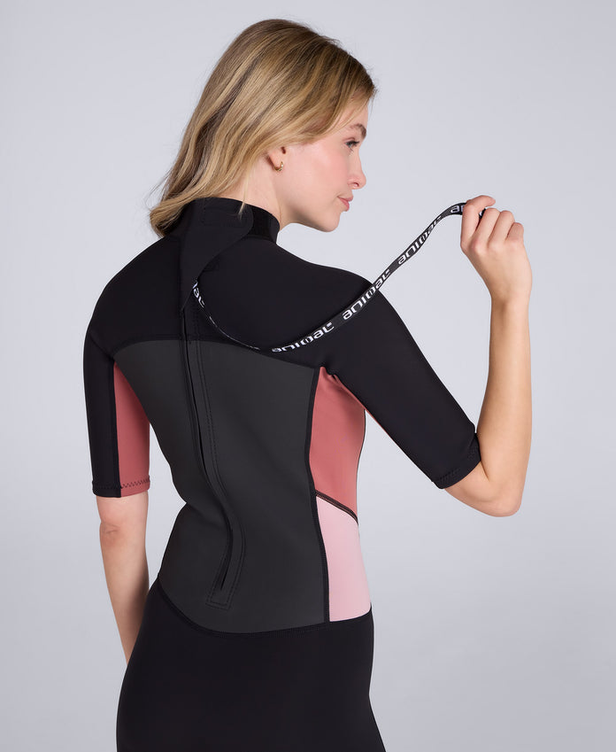 Nixie Womens 2mm Shorty Wetsuit - Mixed