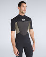 Slater Mens 2mm Shorty Wetsuit - Black
