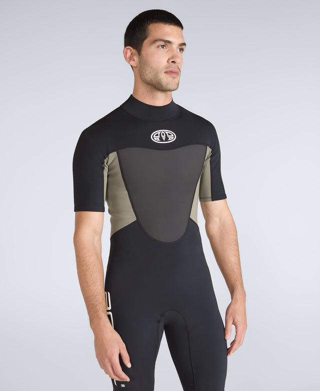 Slater Mens 2mm Shorty Wetsuit - Black