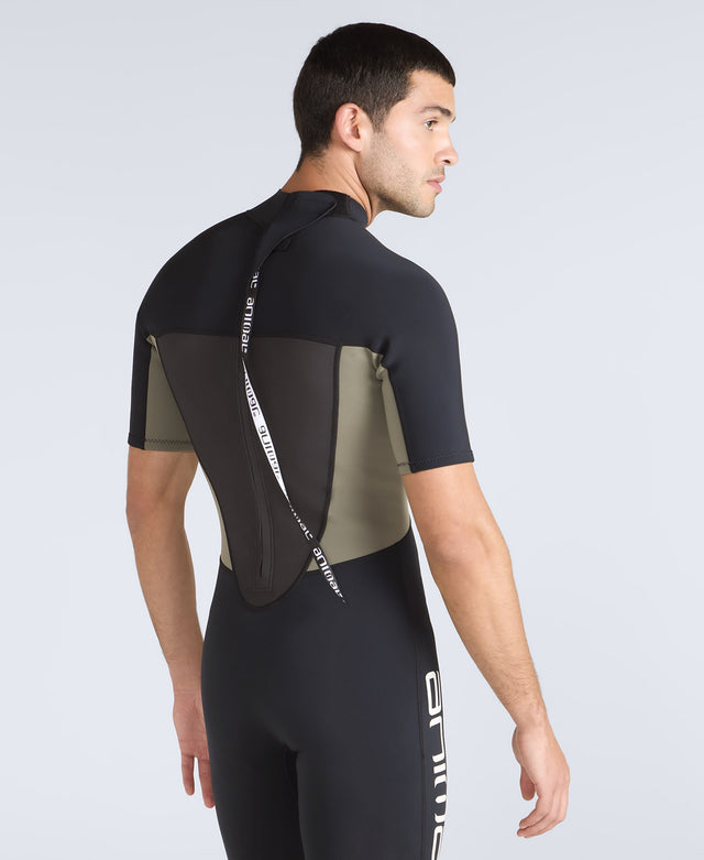 Slater Mens 2mm Shorty Wetsuit - Black