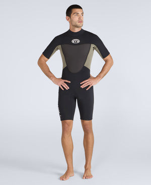 Slater Mens 2mm Shorty Wetsuit - Black