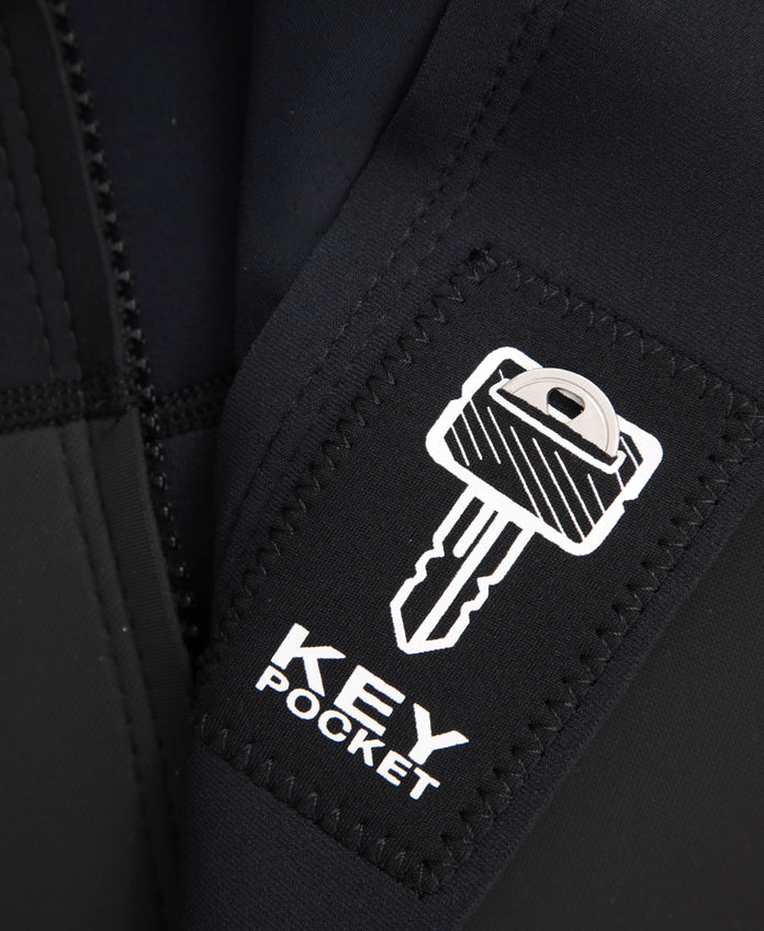 Slater Mens 2mm Shorty Wetsuit - Black