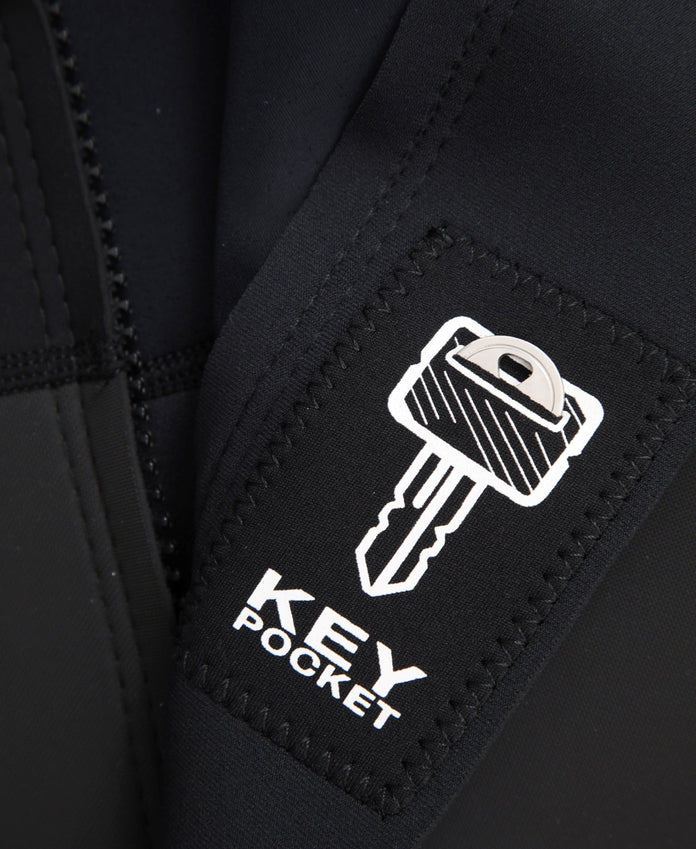 Slater Mens 2mm Shorty Wetsuit - Black