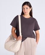 Animal Cross Body Bag - Large - Beige