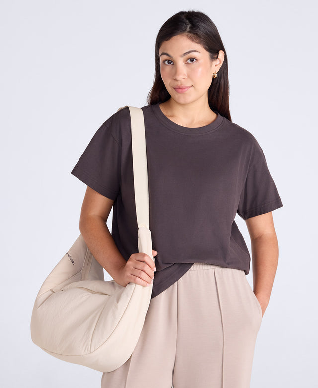 Animal Cross Body Bag - Large - Beige