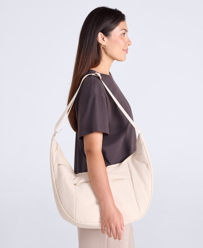 Animal Cross Body Bag - Large - Beige