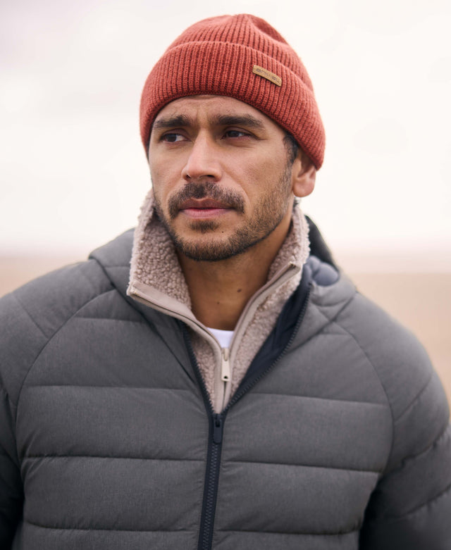 Rowan Beanie - Rust