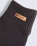 Rowan Knitted Gloves - Brown