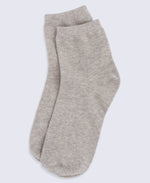 Casey Cotton Rich Trainer Socks- 5 Pack - Light Beige