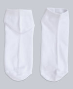 Casey Cotton Rich Trainer Socks- 5 Pack - White