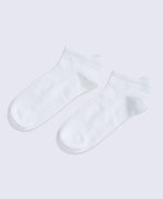 Casey Cotton Rich Trainer Socks- 5 Pack - White