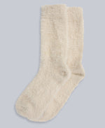 Darcie Cosy Womens House Socks - Light Beige