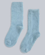 Darcie Cosy Womens House Socks - Pale Green