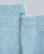 Darcie Cosy Womens House Socks - Pale Green