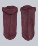 Ocea Womens Lightweight Trainer Socks 3-Pack - Burgundy