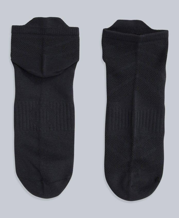 Ocea Womens Lightweight Trainer Socks 3-Pack - Dark Grey