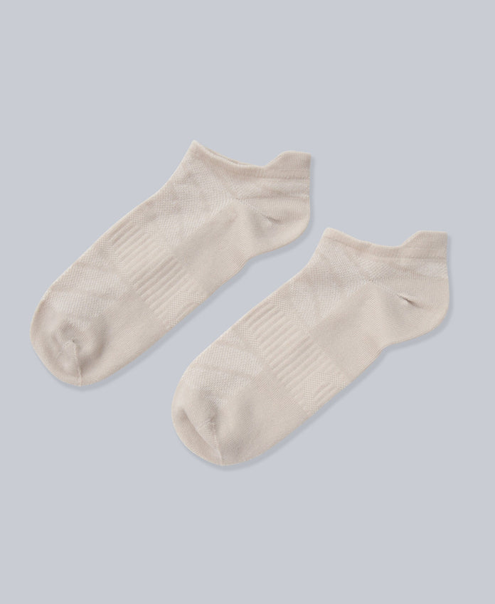 Ocea Womens Lightweight Trainer Socks 3-Pack - Light Blue
